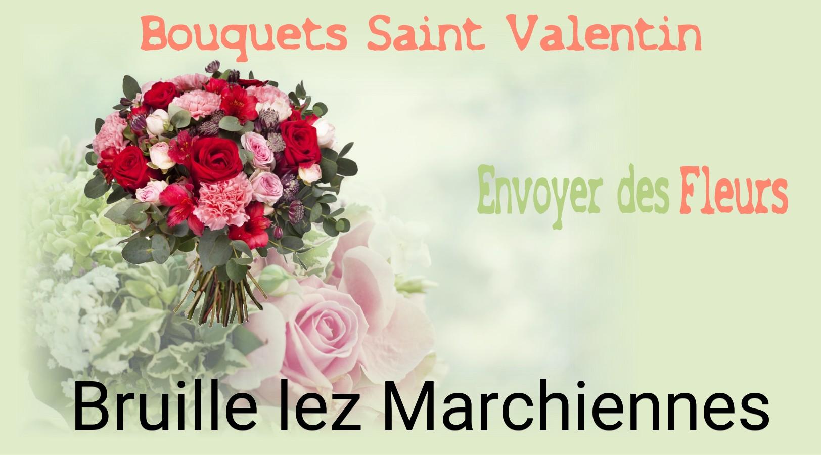 Roses de Saint-Valentin livrées à Bruille-lez-Marchiennes